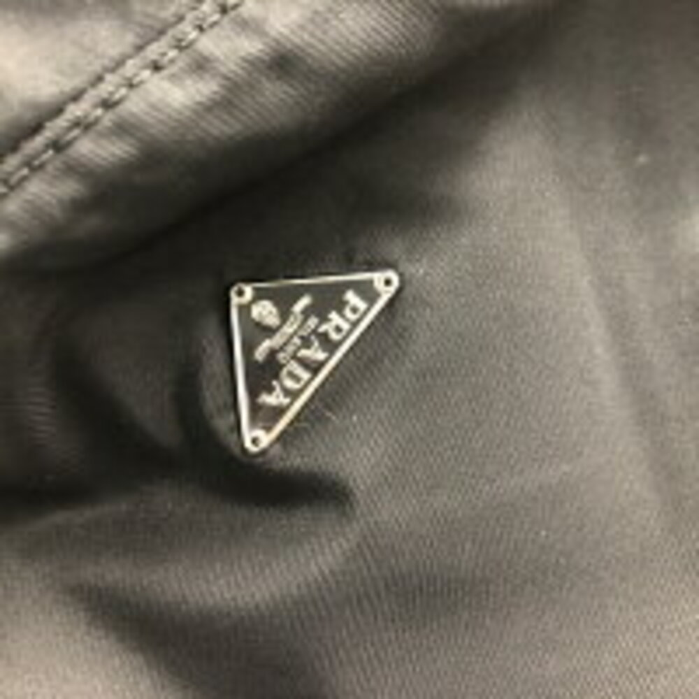 Prada triangle logo drawstring pouch Tessuto nylon - image 10